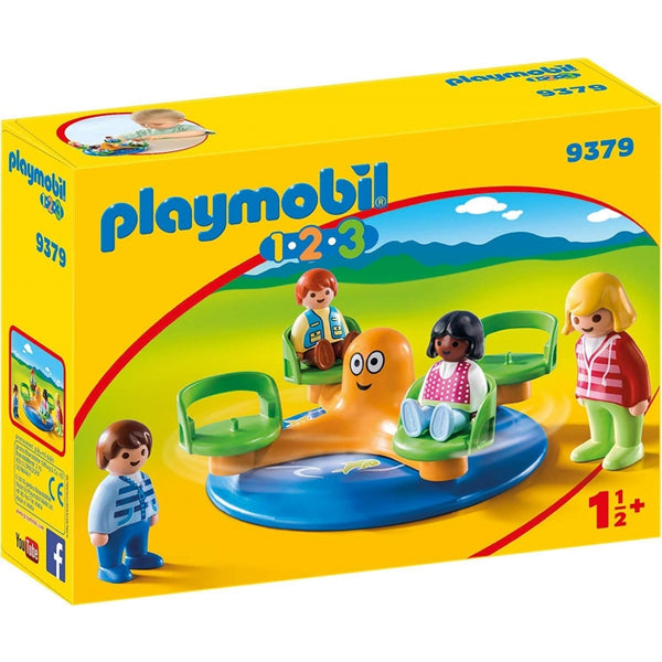 PLAYMOBIL 1.2.3 Children's Carousel 9379
