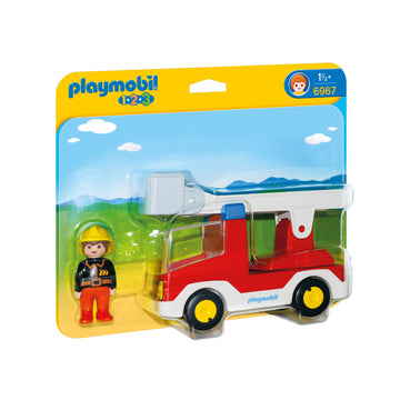 PLAYMOBIL 1.2.3 Ladder Unit Fire Truck 6967