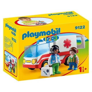 PLAYMOBIL 1.2.3 Rescue Ambulance 9122