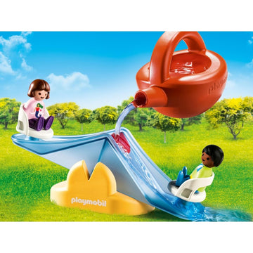 PLAYMOBIL AQUA 1.2.3 Water Seesaw with Watering Can 70269 - 0