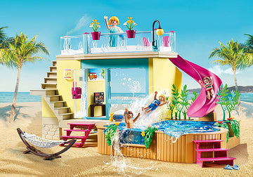 PLAYMOBIL Bungalow with Pool 70435 - 0