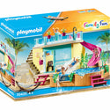 PLAYMOBIL Bungalow with Pool 70435