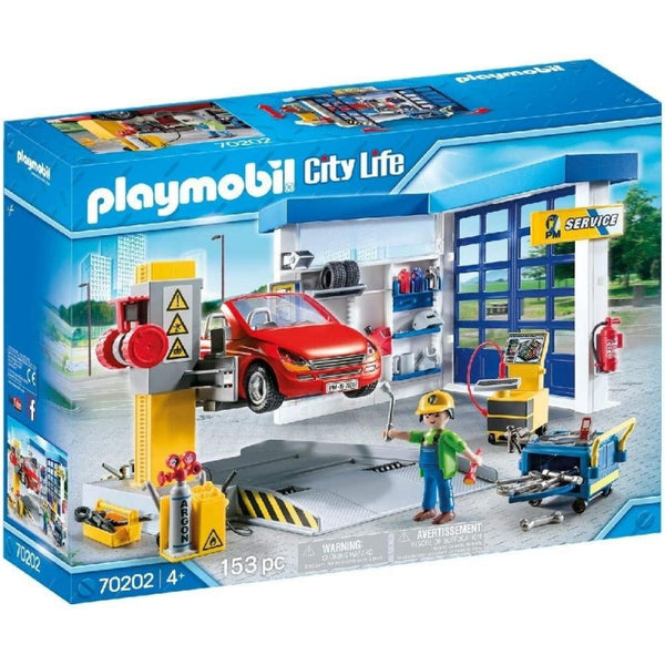 PLAYMOBIL City Life Car Repair Garage 70202