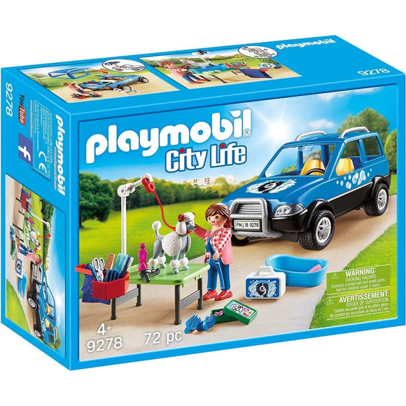 PLAYMOBIL City Life Mobile Pet Groomer 9278