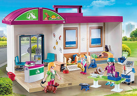 PLAYMOBIL City Life Take Along Vet Clinic 70146 - 0
