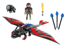 PLAYMOBIL DRAGONS Dragon Racing: Hiccup and Toothless-2