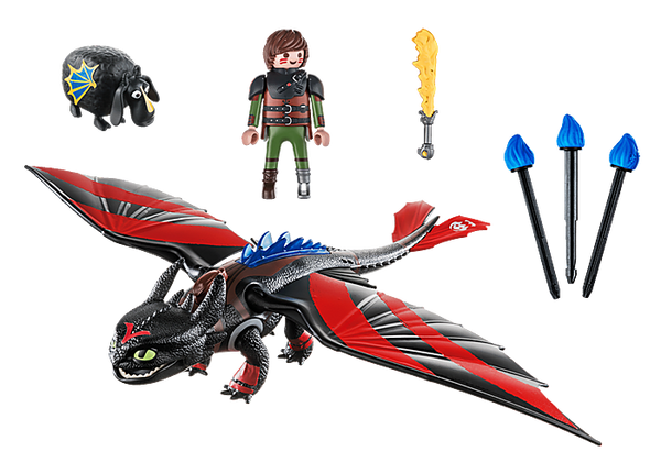 PLAYMOBIL DRAGONS Dragon Racing: Hiccup and Toothless