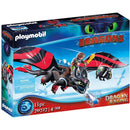 PLAYMOBIL DRAGONS Dragon Racing: Hiccup and Toothless-1