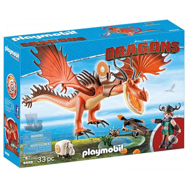 PLAYMOBIL Dragons Snotlout and Hookfang 9459