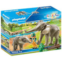 PLAYMOBIL Elephant Habitats 70324
