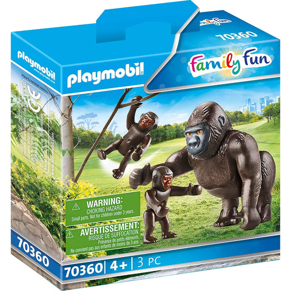 PLAYMOBIL Gorilla with Babies 70360
