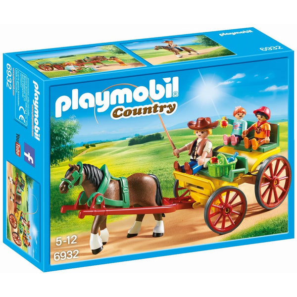 PLAYMOBIL Horse-Drawn Wagon 6932