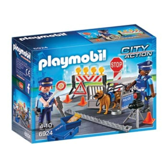 PLAYMOBIL Police Roadblock 6924