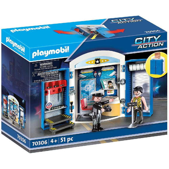 PLAYMOBIL Police Station Play Box 70306