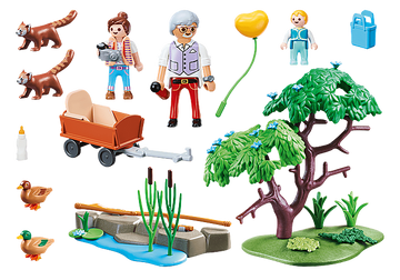 PLAYMOBIL Red Panda Habitat 70344 - 0