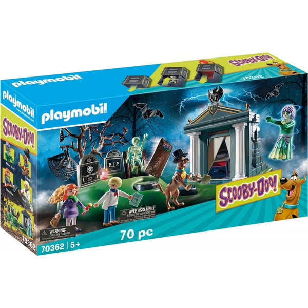 PLAYMOBIL SCOOBY-DOO! Adventure in the Cemetary 70362