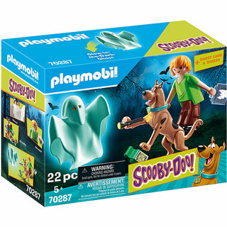 PLAYMOBIL SCOOBY-DOO! Scooby and Shaggy with Ghost 70287