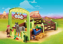 PLAYMOBIL Snips and Señor Carrots with Horse Stall 70120-3