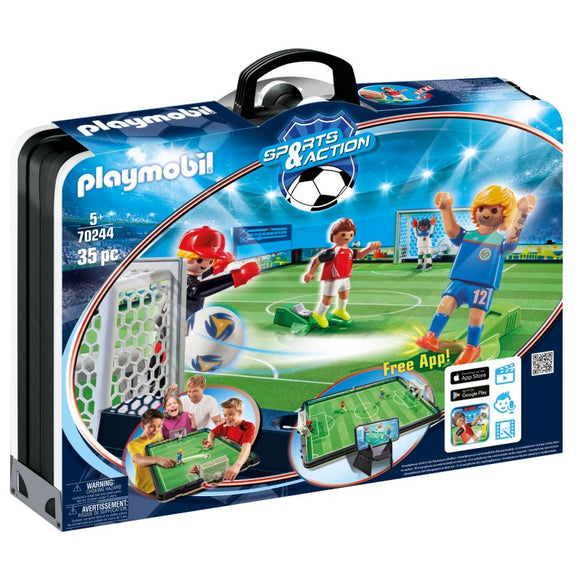 PLAYMOBIL Take Along Soccer Arena 70224