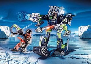 PLAYMOBIL Top Agents Arctic Rebels Ice Robot 70233