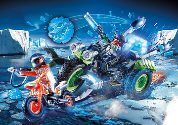 PLAYMOBIL Top Agents Arctic Rebels Ice Trike 70232 - 0