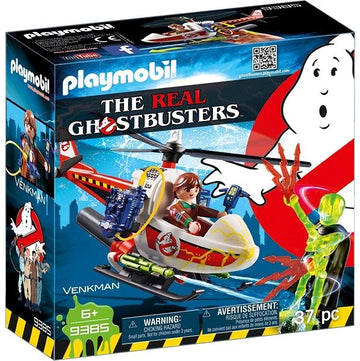 PLAYMOBIL Venkman with Helicopter 9385