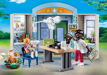 PLAYMOBIL Vet Clinic Play Box 70309 - 0