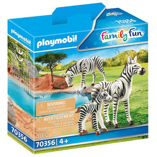 PLAYMOBIL Zebras with Foal 70356