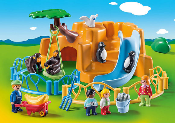 PLAYMOBIL 1.2.3 Zoo 9377