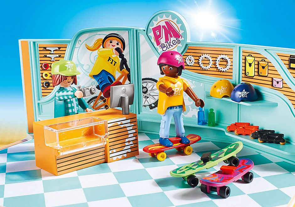 PLAYMOBIL Bike & Skate Shop 9402