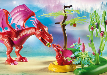 PLAYMOBIL Friendly Dragon with Baby 9134