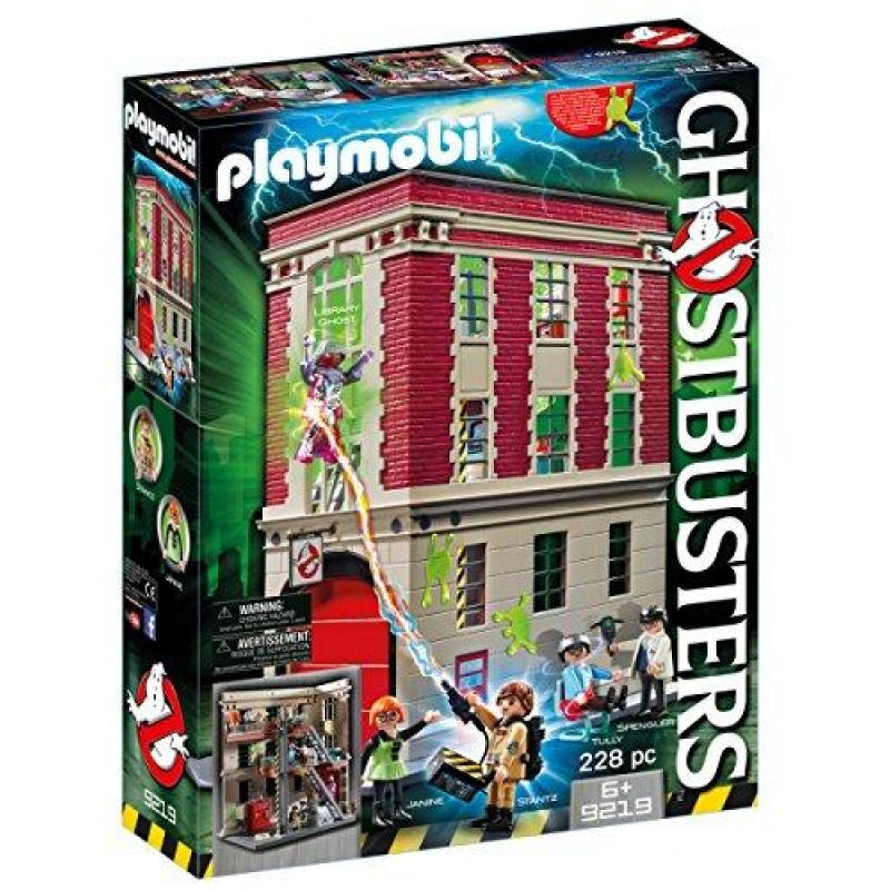 PLAYMOBIL Ghostbusters Firehouse 9219