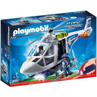 PLAYMOBIL Police Helicopter with LED Searchlight 6921