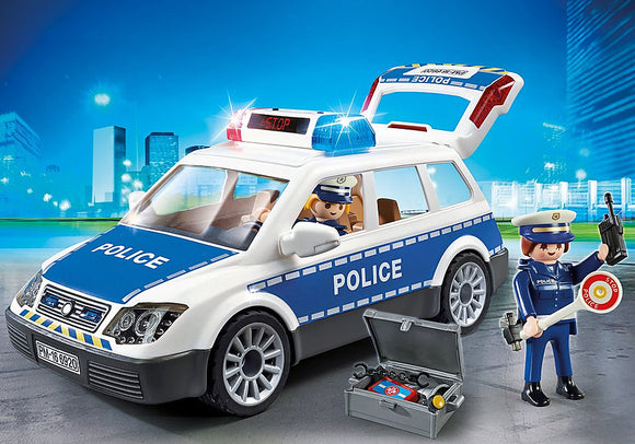 PLAYMOBIL Squad Car with Lights and Sound 6920