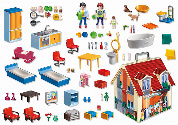 PLAYMOBIL Take Along Modern Doll House 5167