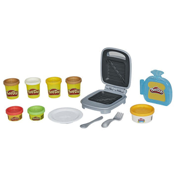 Play-Doh Kitchen Creations Cheesy Sandwich Play Food Set - 0