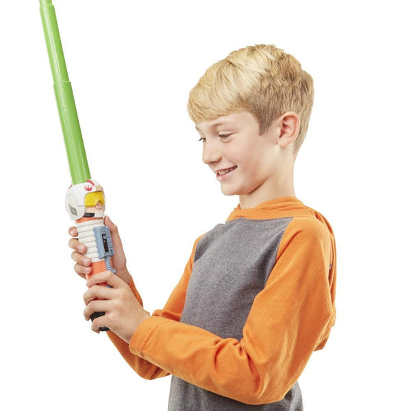 STAR WARS Luke Skywalker Extendable Green Lightsaber