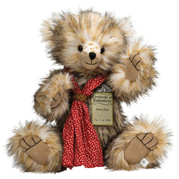 SUKI Limited Edition Collectible Silver Tag® Bear MASON