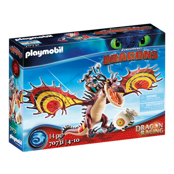 PLAYMOBIL DRAGONS Dragon Racing: Snotlout and Hookfang