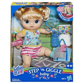 BABY ALIVE Step ‘n Giggle Baby Blonde Hair Doll - 0