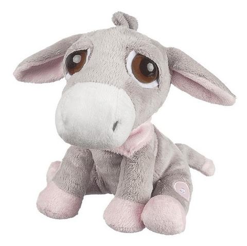 Suki Li'l Peepers Plush Luna Pink Musical Donkey