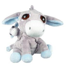 Suki Li'l Peepers Plush Pablo Blue Mommy & Baby Donkey