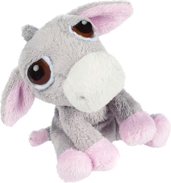 Suki Li'l Peepers Small Luna Pink Donkey Baby Rattle