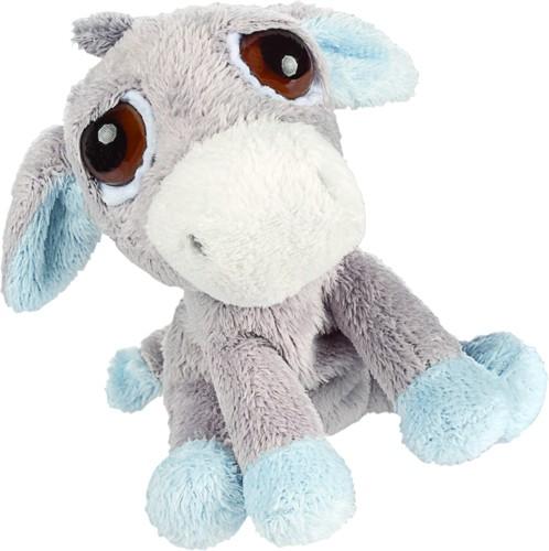 Suki Li'l Peepers Small Pablo Blue Donkey Baby Rattle