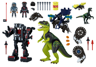 PLAYMOBIL Dino Rise T-Rex: Battle of the Giants