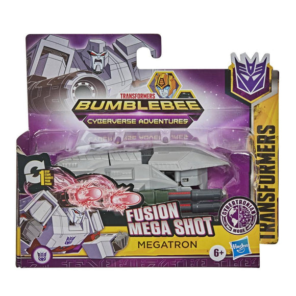 TRANSFORMERS Bumblebee Cyberverse Adventures 1-Step Changer MEGATRON