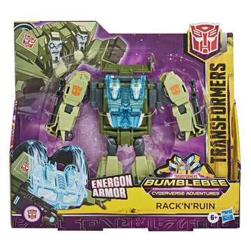 TRANSFORMERS Cyberverse Ultra Class RACK'N'RUIN Action Figure - 0
