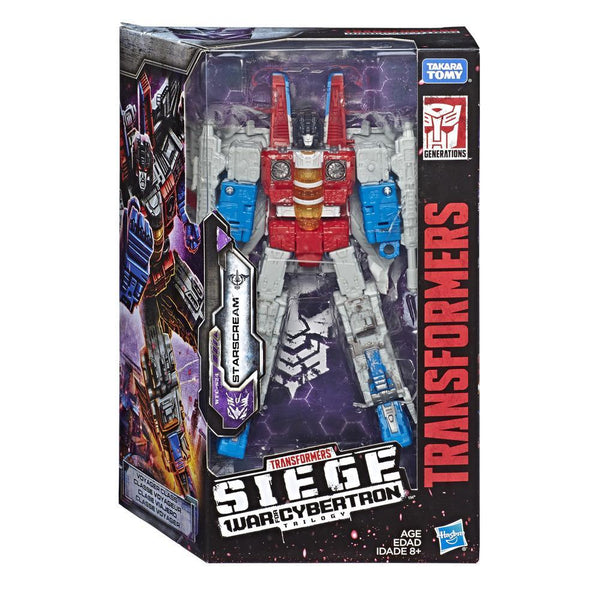 TRANSFORMERS Generations War for Cybertron Voyager Siege Chapter S24 STARSCREAM Action Figure