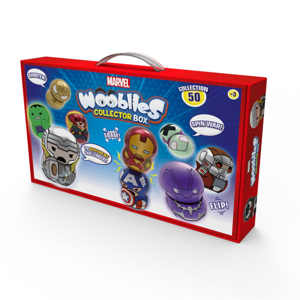 Marvel Wooblies Magnetic Power Collector Box
