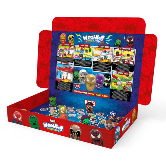 Marvel Wooblies Magnetic Power Collector Box